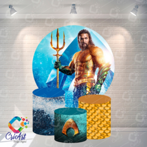 Kit Capa Painel com Trio Cilindros Aquaman