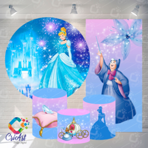 Kit Capa Painel com Trio Cilindros Cinderela