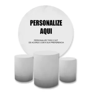 Kit Capa Painel com Trio Cilindros Personalizado