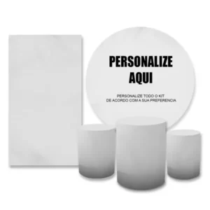 Kit Capa Painel com Trio Cilindros Personalizado Casadinho