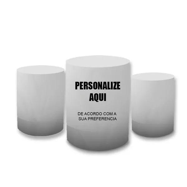 Trio Capas Para Cilindros Personalizado