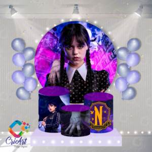 Kit Capa Painel com Trio Cilindros Wandinha