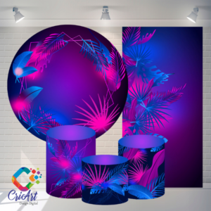 Kit Capa Painel com Trio Cilindros Neon