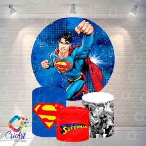 Kit Capa Painel com Trio Cilindros Superman