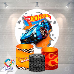 Kit Capa Painel com Trio Cilindros Hotweels