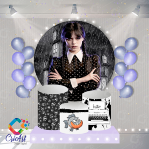Kit Capa Painel com Trio Cilindros Wandinha 1