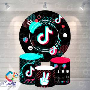 Kit Capa Painel com Trio Cilindros Tik Tok 1
