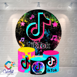Kit Capa Painel com Trio Cilindros Tik Tok 2