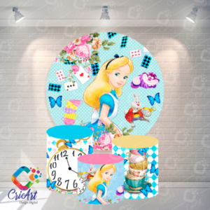 Kit Capa Painel com Trio Cilindros Alice 28